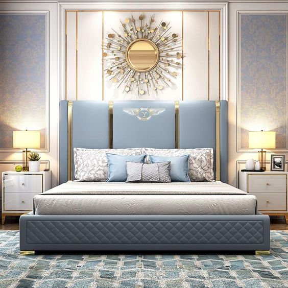 Leather Bed LB28